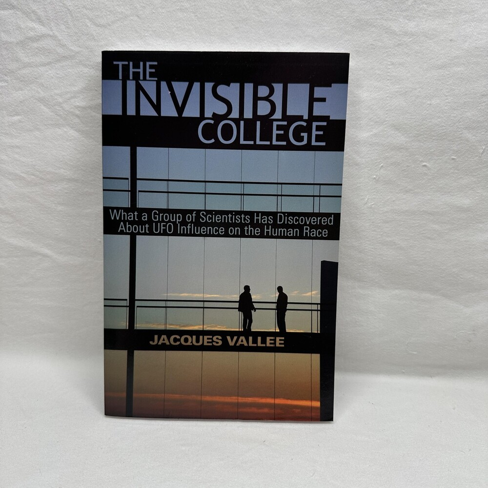 The Invisible College Jacques Vallee UFO Influence Human Race Paperback Book